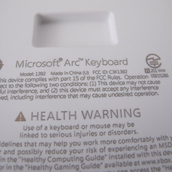 Microsoft Arc Wireless Keyboard - Picture 7 of 8